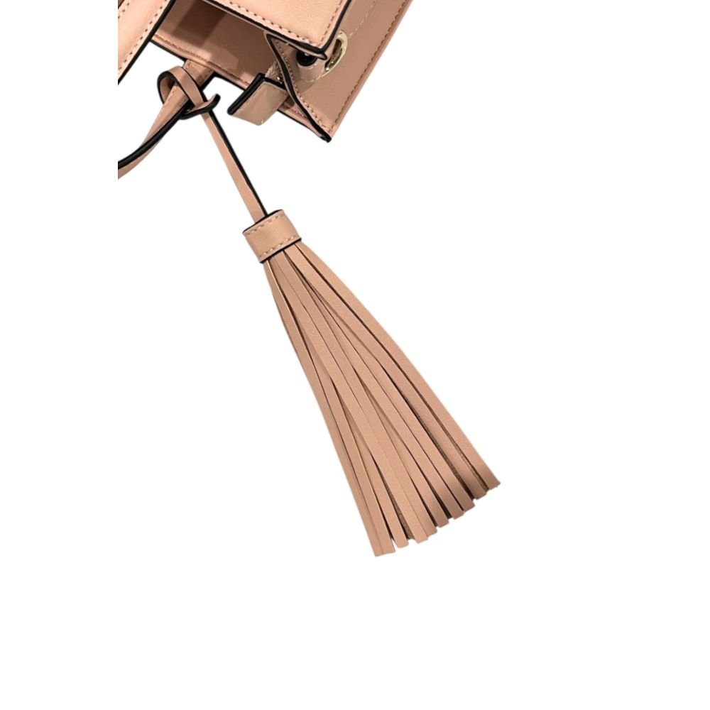 Pink PU Women Handbag - Image 6
