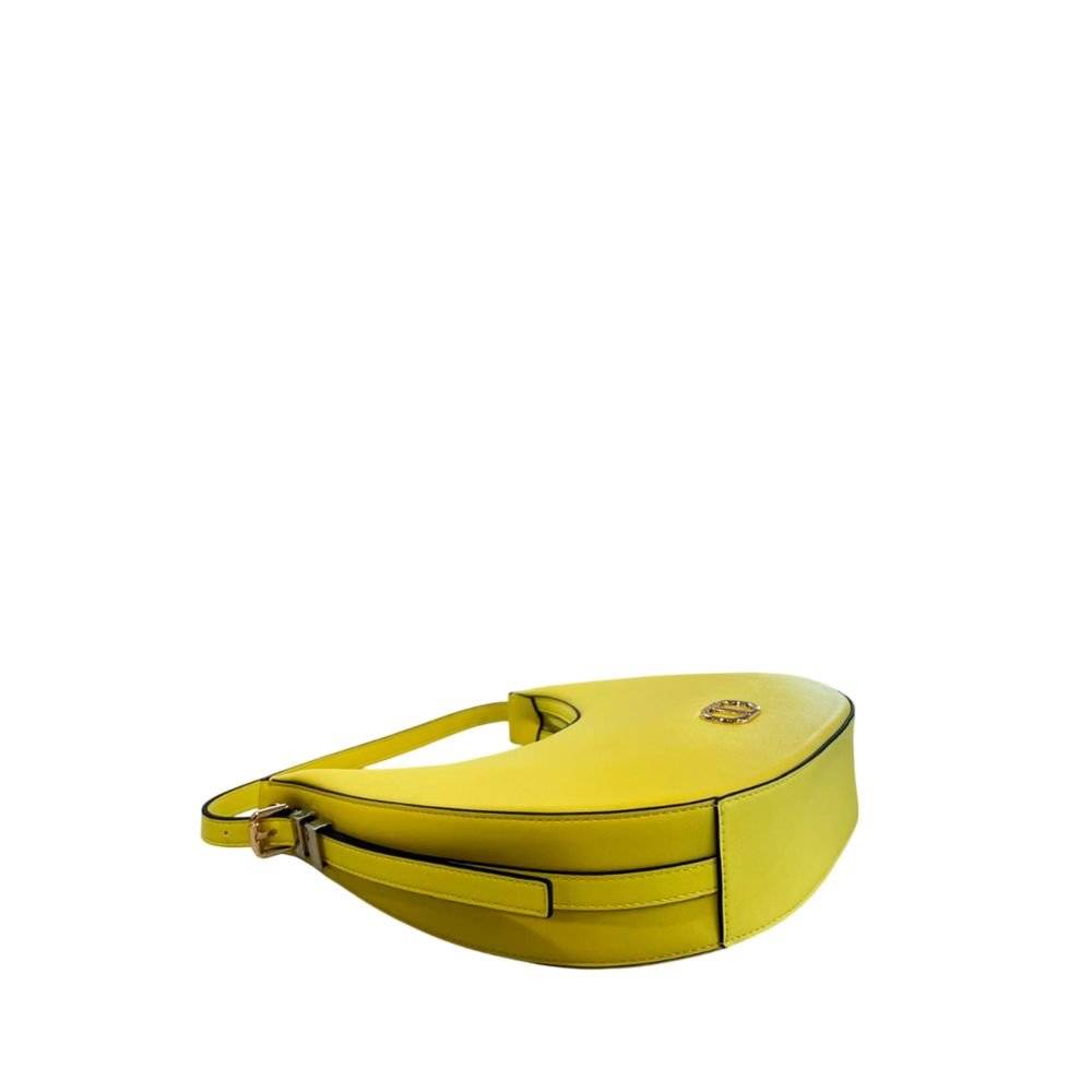 Yellow PU Women Shoulder Bag - Image 4