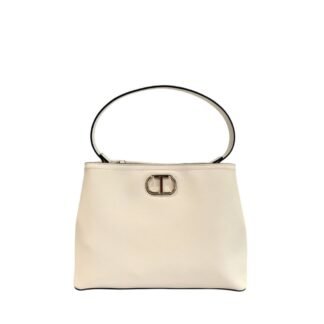 White PU Women Handbag