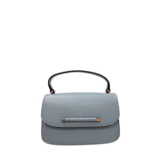 Blue PU Women Handbag