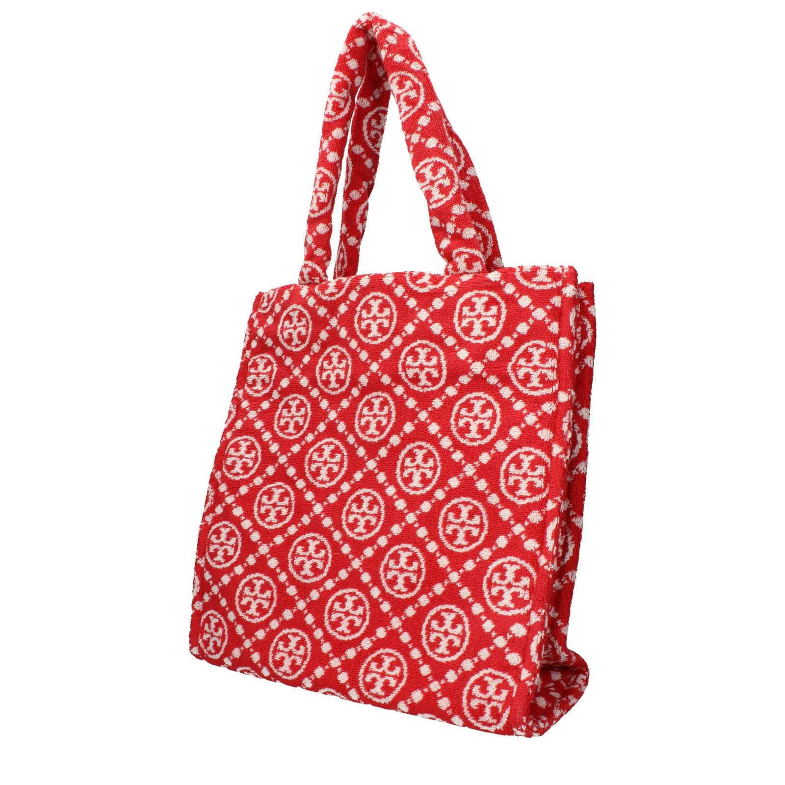 Red Cotton-Like Shoulder Bag - Image 2