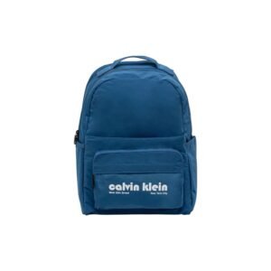 Blue Recycled Polyester Backpack