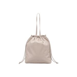 Beige Polyethylene Handbag