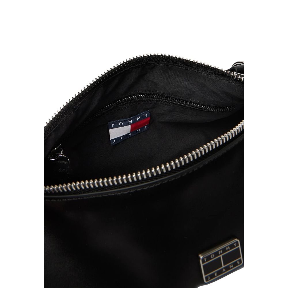 Black Artificial Leather Handbag - Image 5