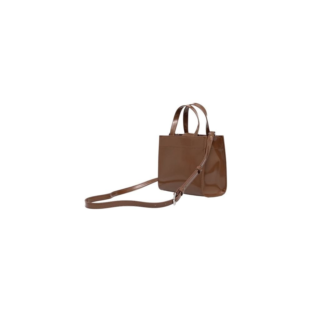Beige Polyethylene Handbag - Image 3