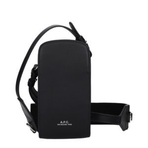 Black Leather Crossbody Bag