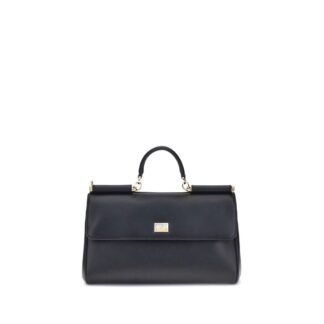 Black Calf Leather Bos Taurus Shoulder Bag