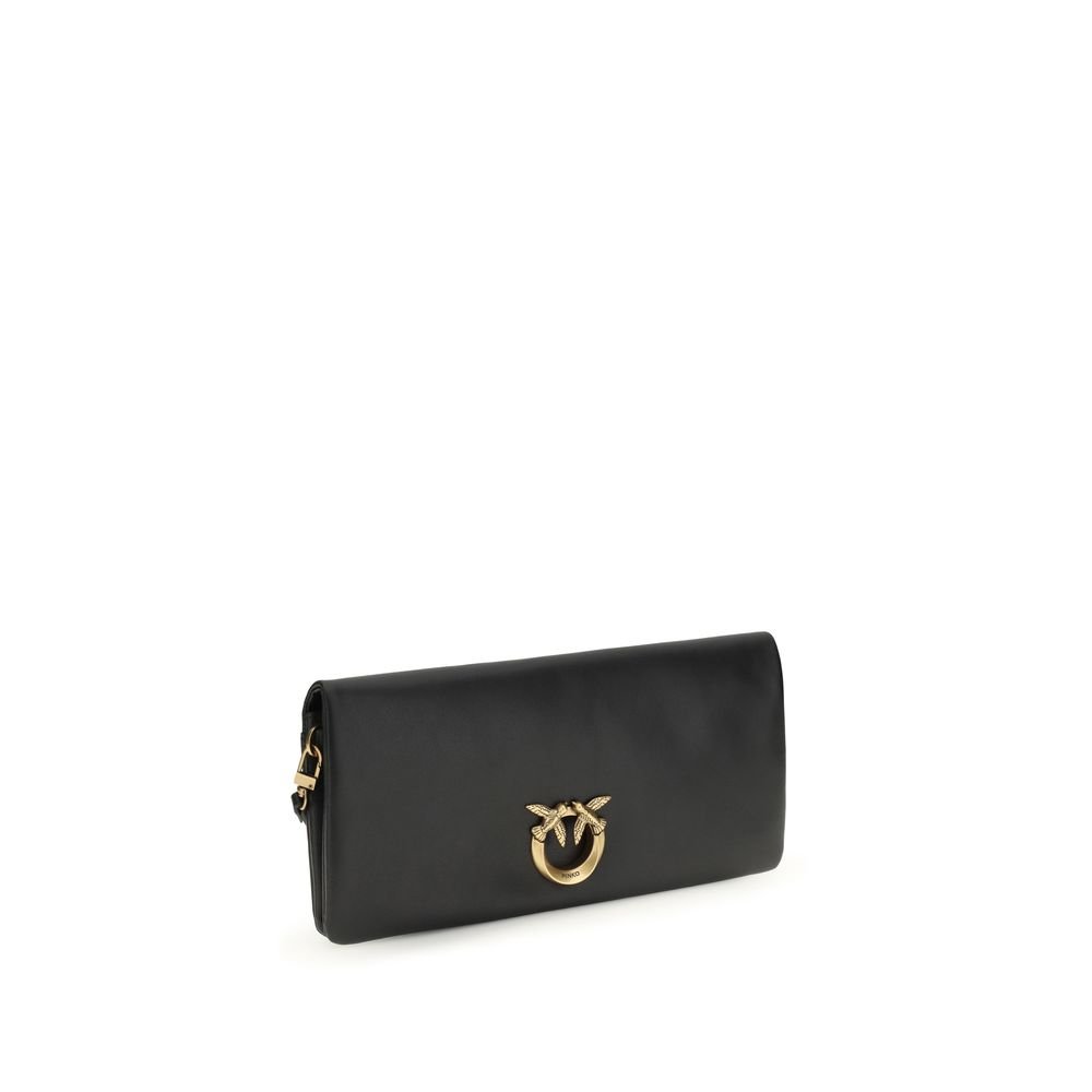 Black Calf Leather Bos Taurus Clutch Bag - Image 2