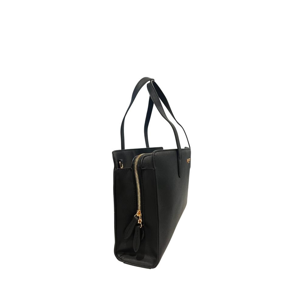 Black PU Women Shoulder Bag - Image 2