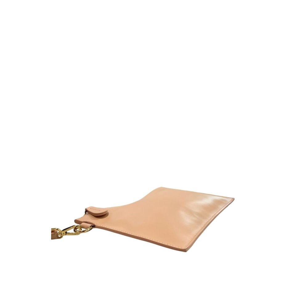 Pink Polyurethane Women Clutch - Image 3