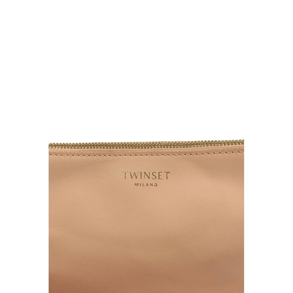 Pink Polyurethane Women Clutch - Image 4