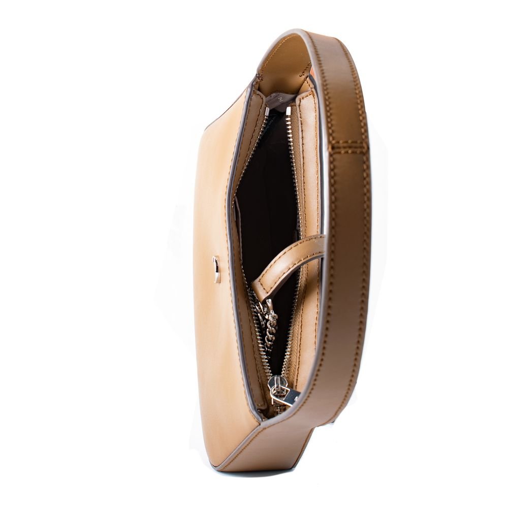 Brown Leather Shoulder Bag - Image 3