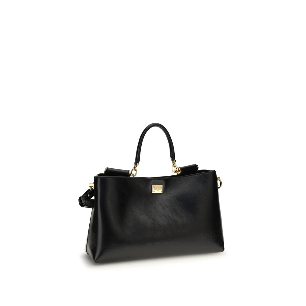 Black Calf Leather Bos Taurus Shoulder Bag - Image 2