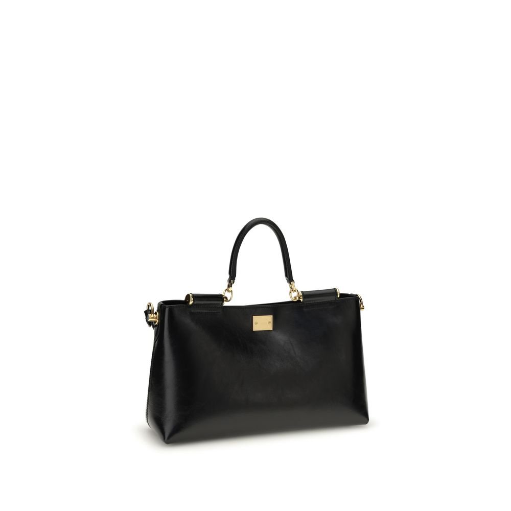 Black Calf Leather Bos Taurus Shoulder Bag - Image 3
