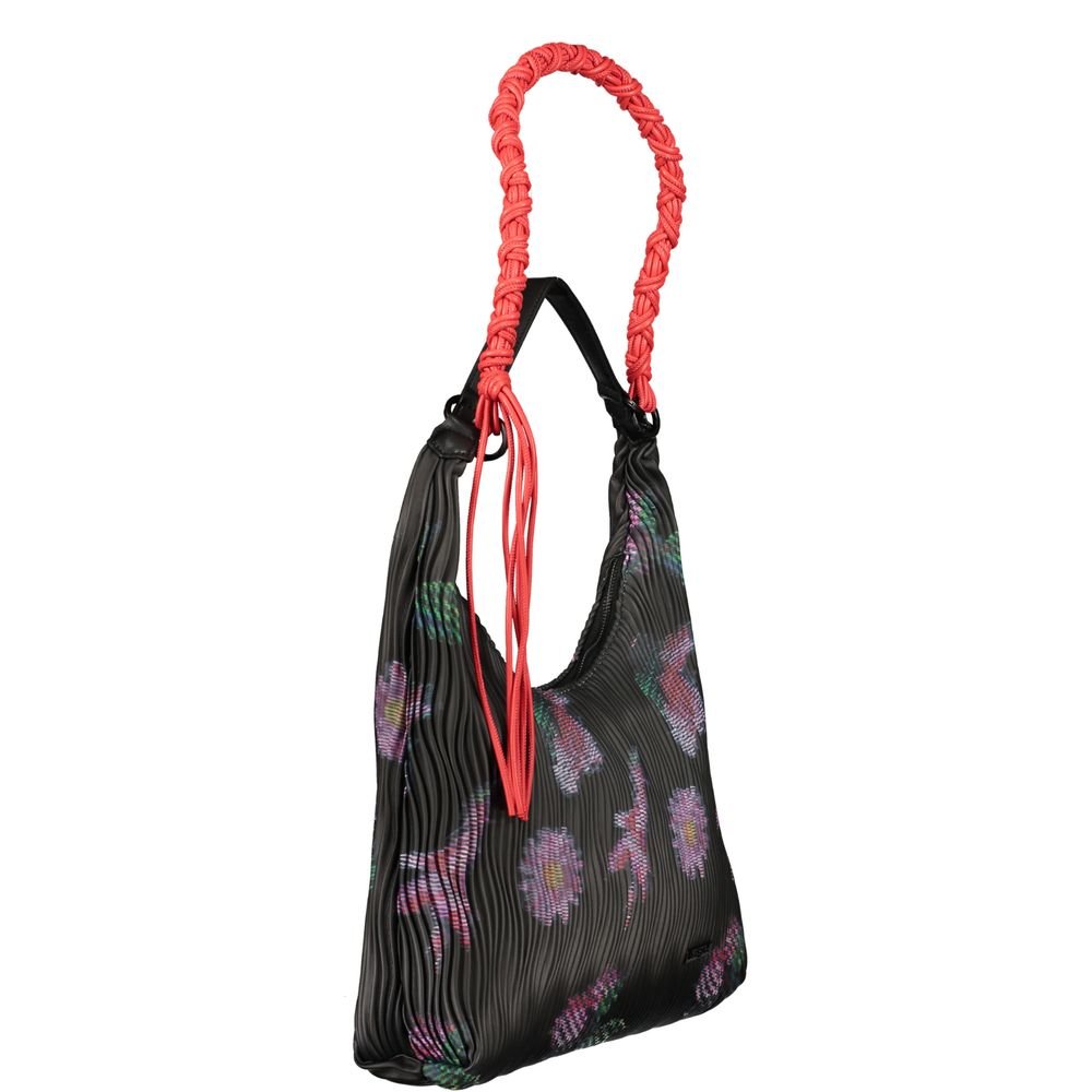 Nero Polyurethane Women Handbag - Image 3