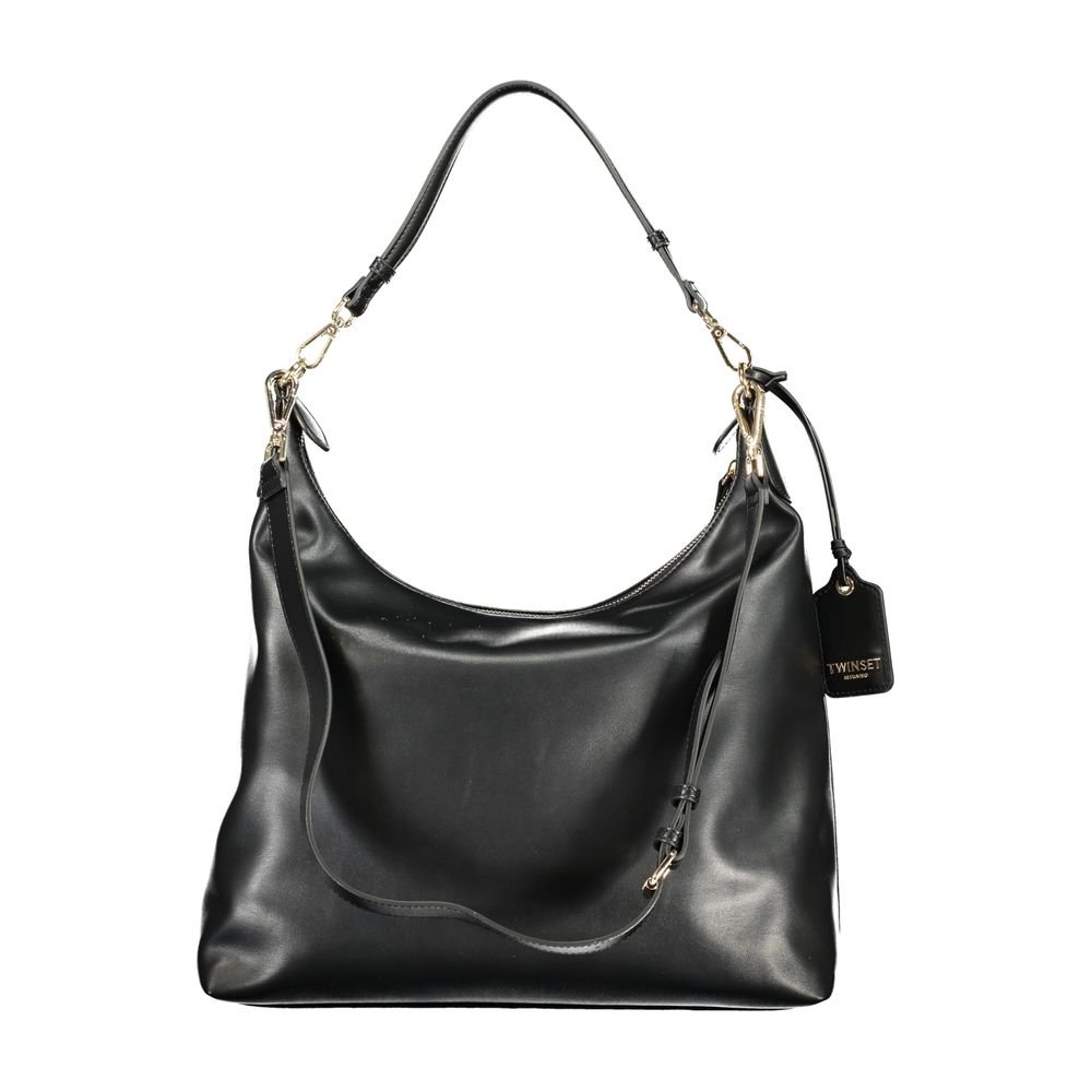 Nero Poliuretano Women Hobo Bag - Image 2