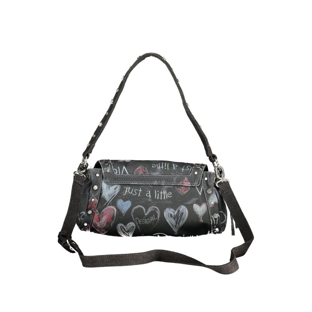 Black Polyester Women Bag - Image 2