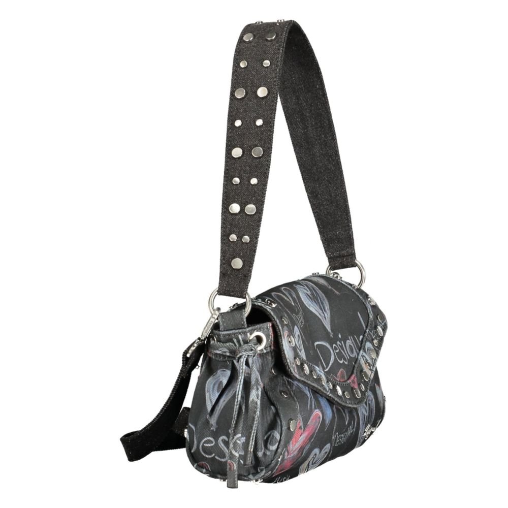 Black Polyester Women Bag - Image 3