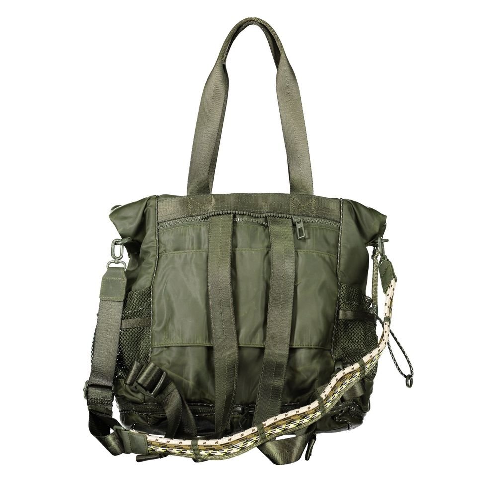Verde Polyester Woman Backpack - Image 2