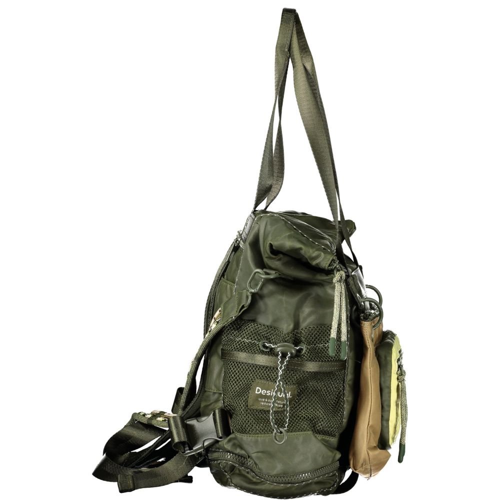Verde Polyester Woman Backpack - Image 3