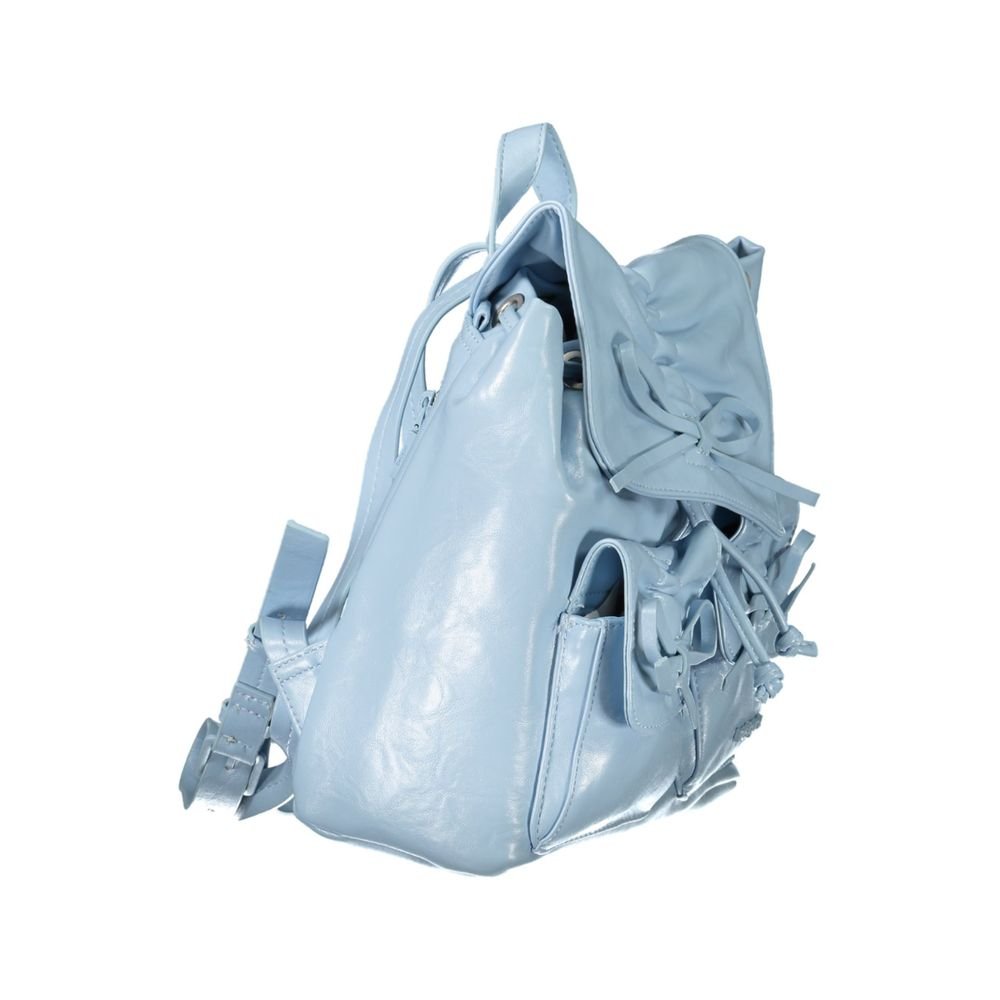 Azzurro Poliuretano Women Backpack - Image 3