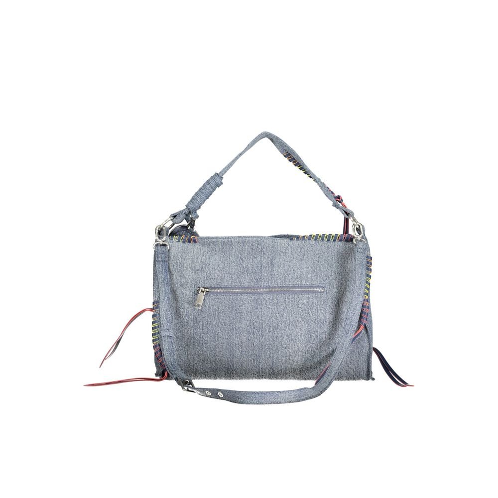 Azzurro Cotton Women Handbag - Image 2