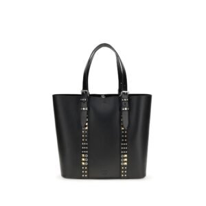 Black Calf Leather Bos Taurus Shoulder Bag
