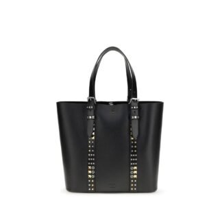 Black Calf Leather Bos Taurus Shoulder Bag