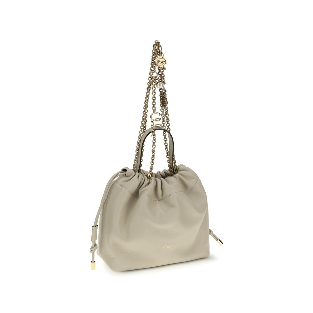 Beige Lamb Ovis Aries Aries Shoulder Bag - Image 2