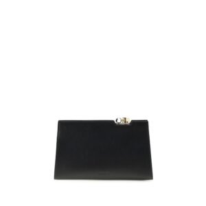Black Calf Leather Bos Taurus Shoulder Bag