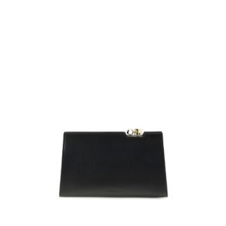 Black Calf Leather Bos Taurus Shoulder Bag