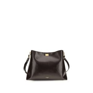 Brown Calf Leather Bos Taurus Shoulder Bag