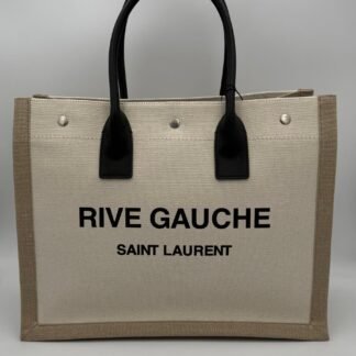 SAINT LAURENT Rive Gauche Medium Tote Bag