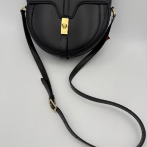 CELINE Sac 16 Besace Black Large Bag