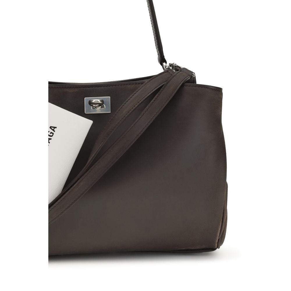 Brown Calf Leather Bos Taurus Shoulder Bag - Image 4