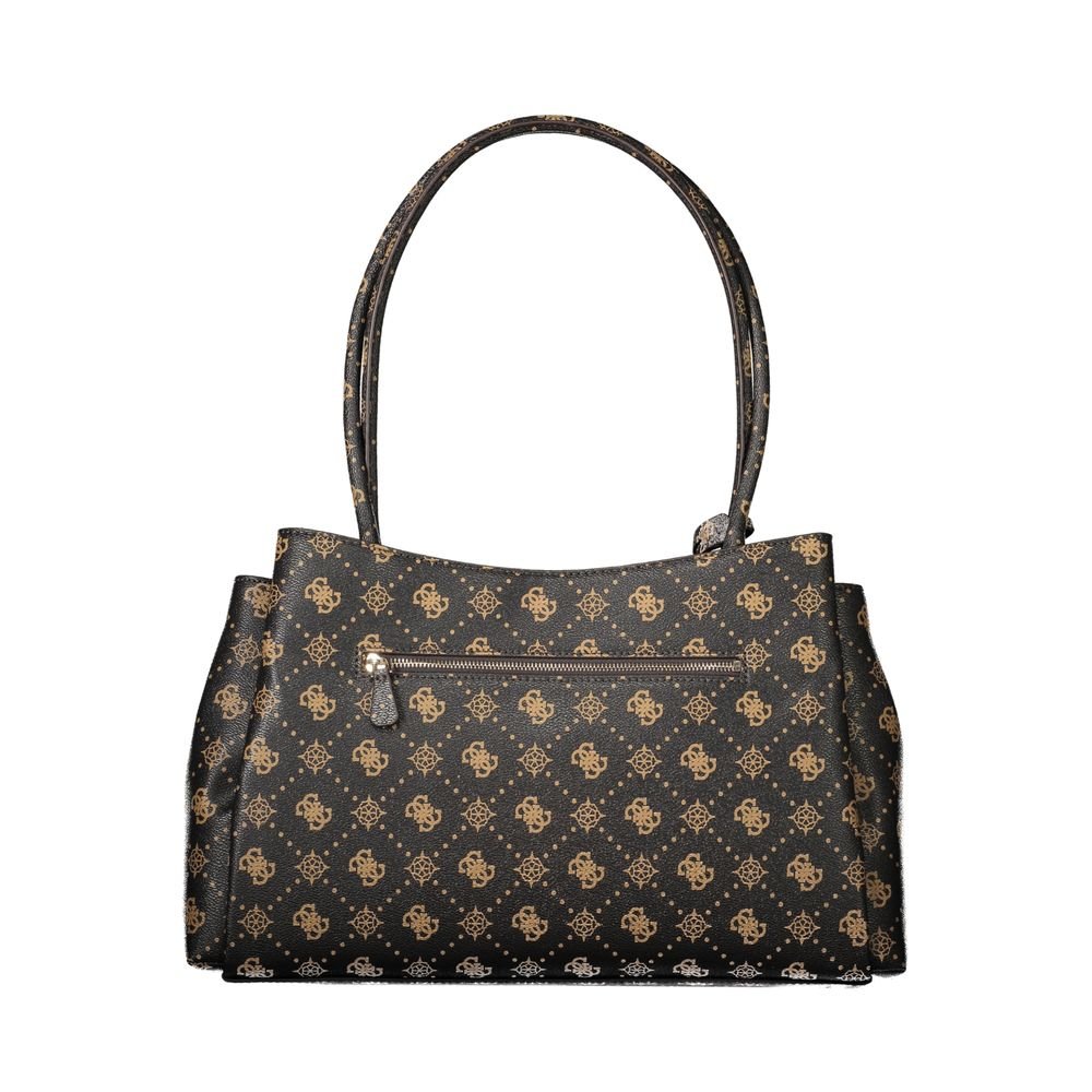 Marrone Polyurethane Women Handbag - Image 2