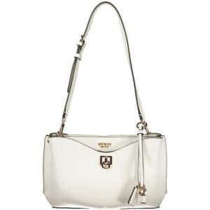 White Polyurethane Women's Bag