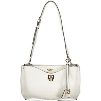 White Polyurethane Women's Bag