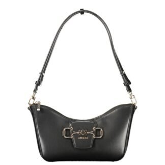 Beige Polyurethane Women Handbag