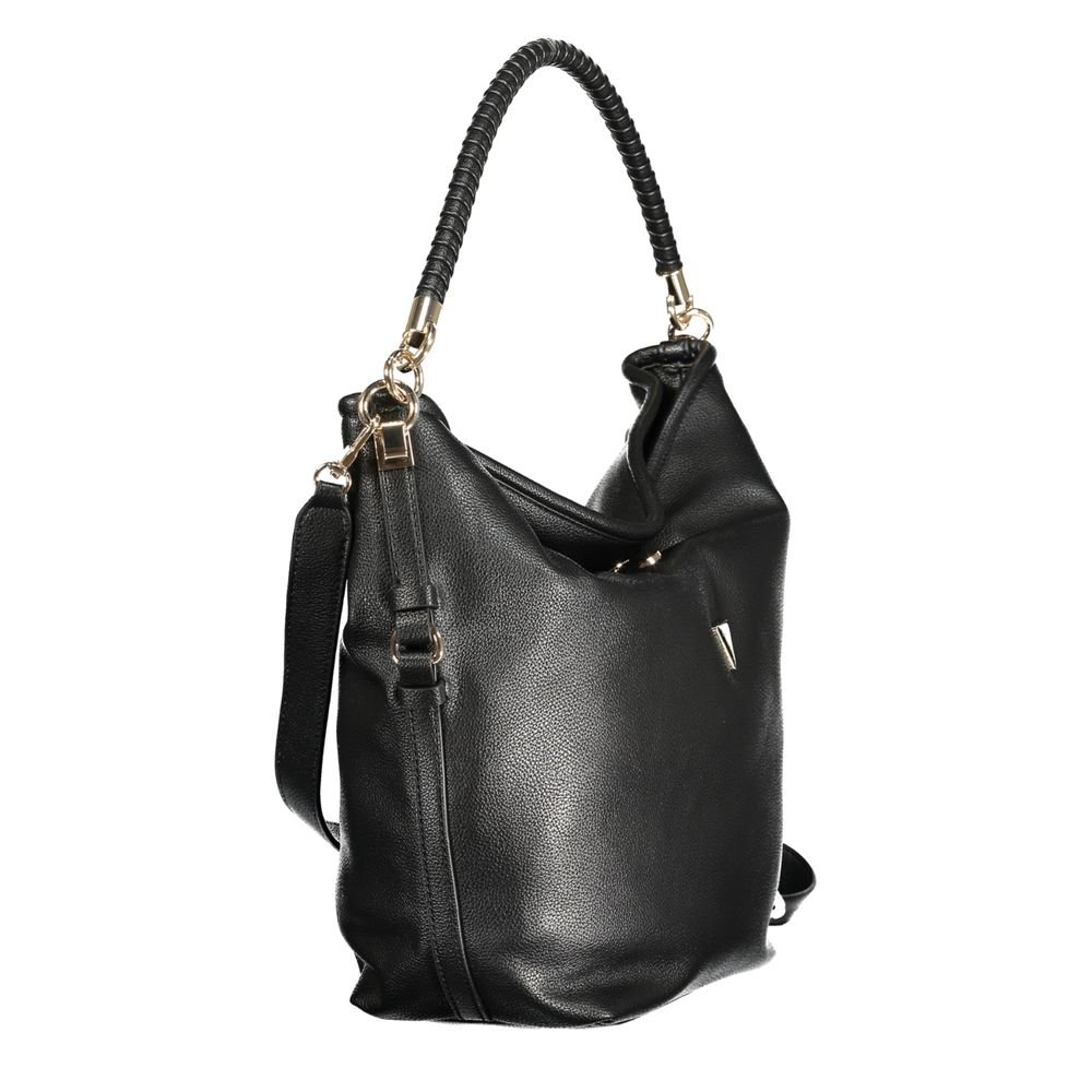Nero Polyurethane Women Shoulder Bag - Image 3