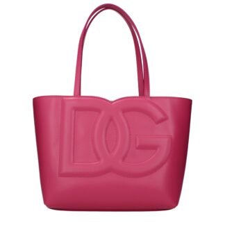 Pink Leather Handbag