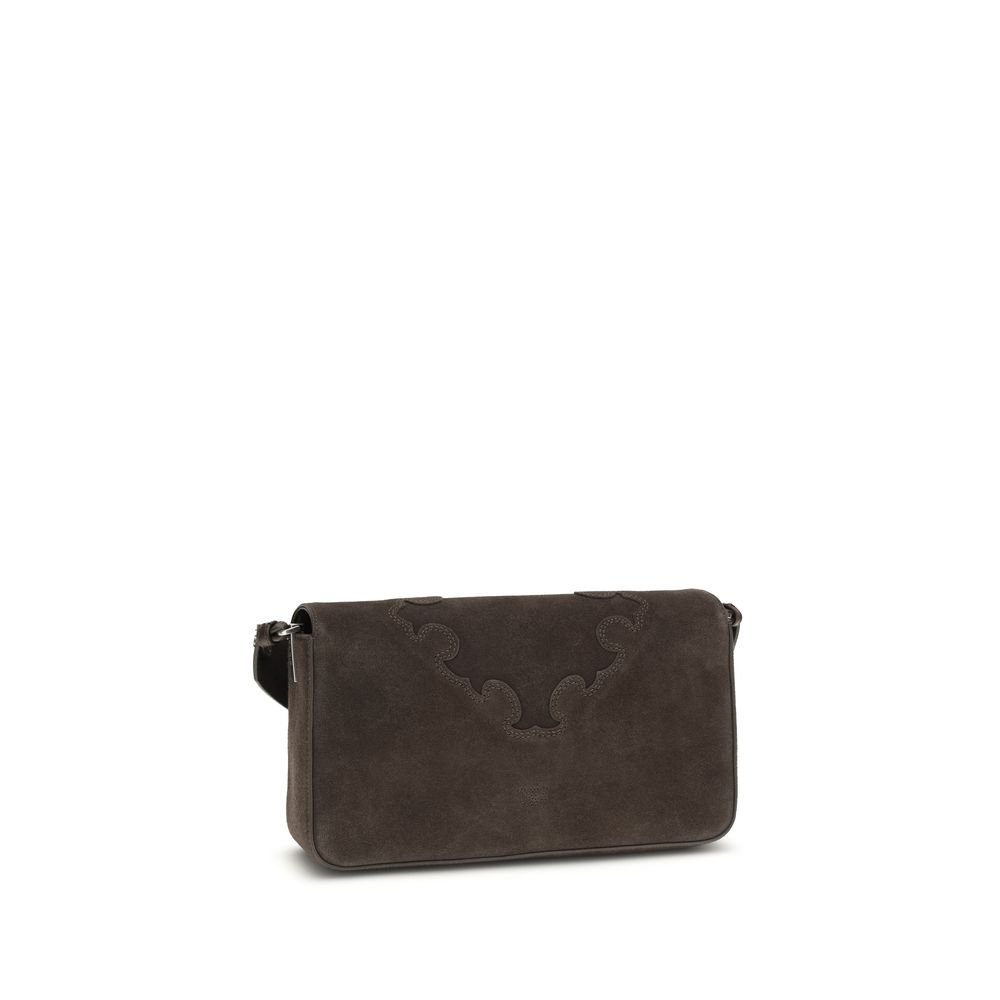 Brown Calf Leather Bos Taurus Shoulder Bag - Image 3