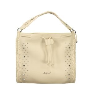 Bianco Poliuretano Woman Backpack