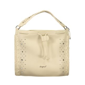 Bianco Poliuretano Woman Backpack