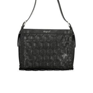 Black Polyurethane Women's Handbag