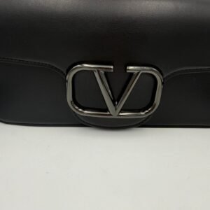 VALENTINO GARAVANI VLOGO Black Handbag