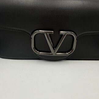VALENTINO GARAVANI VLOGO Black Handbag