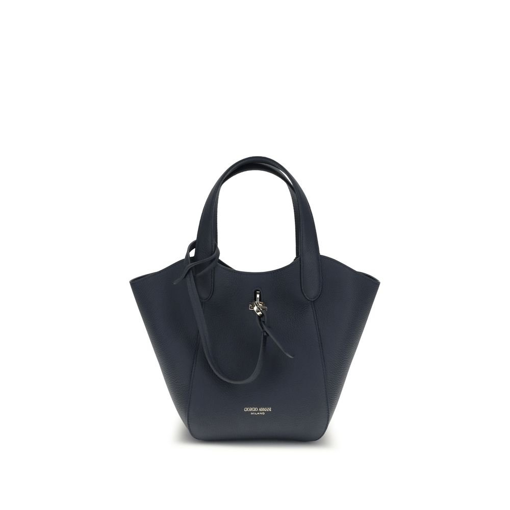Blue Calf Leather Bos Taurus Handbag