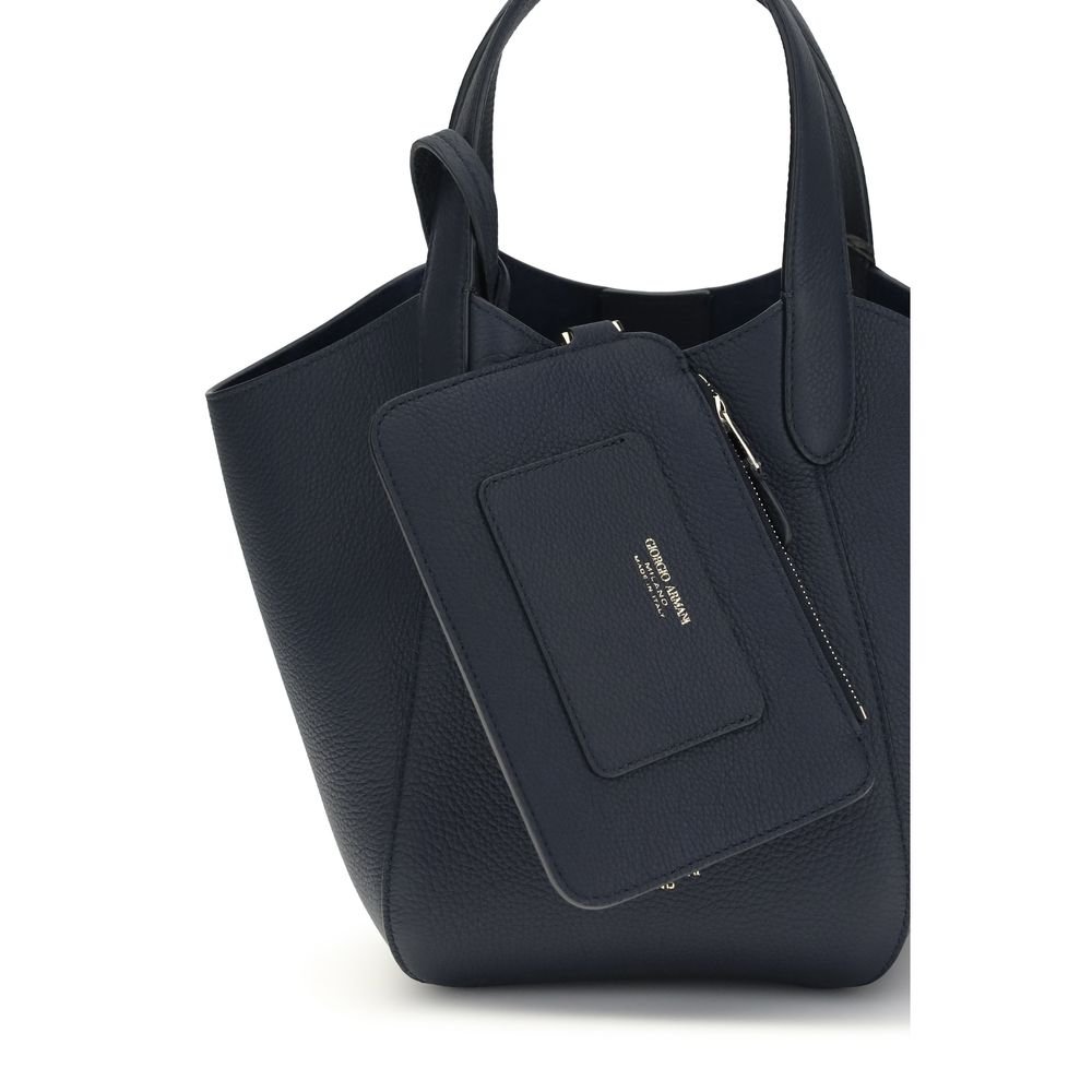 Blue Calf Leather Bos Taurus Handbag - Image 4