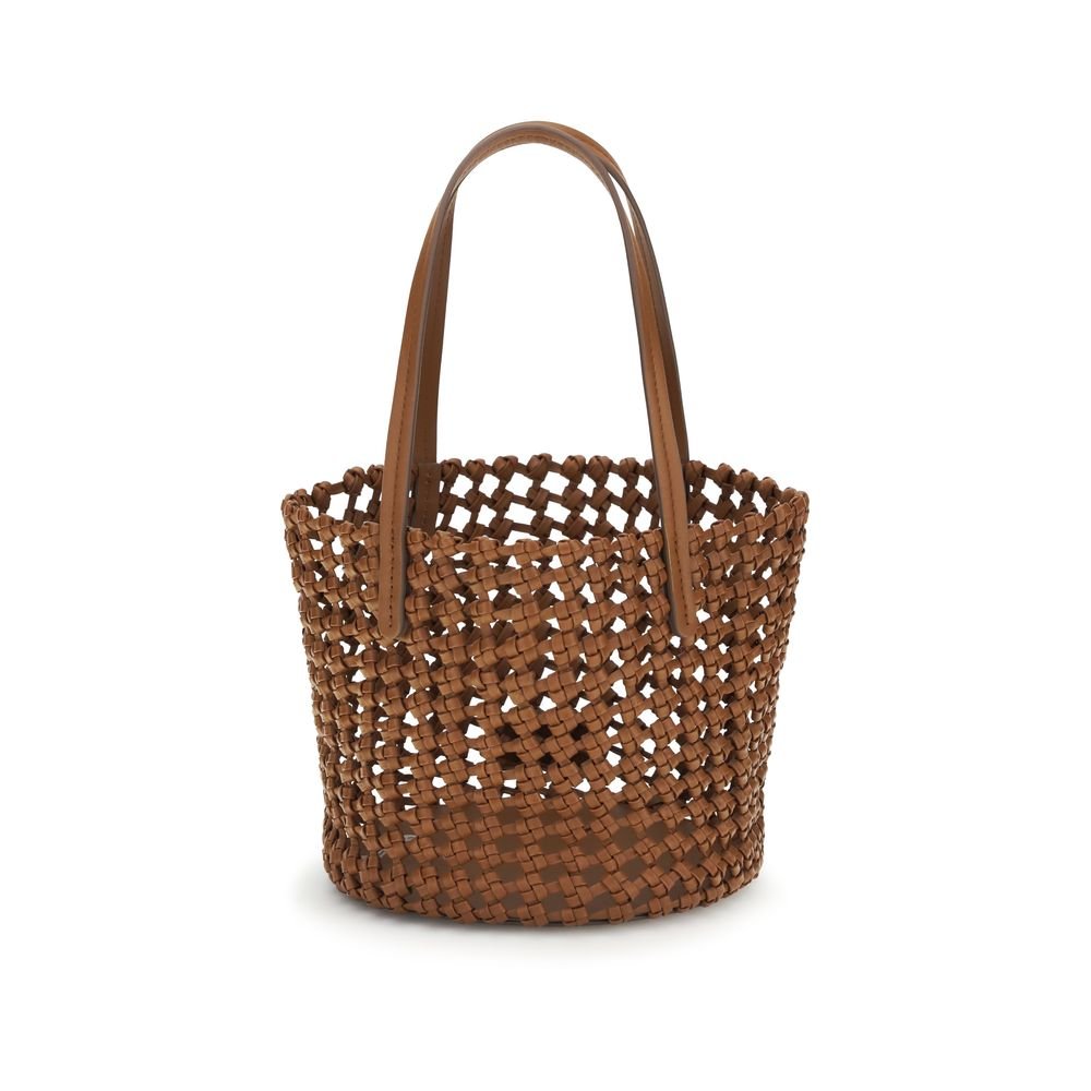 Brown Calf Leather Bos Taurus Backet Bag - Image 3